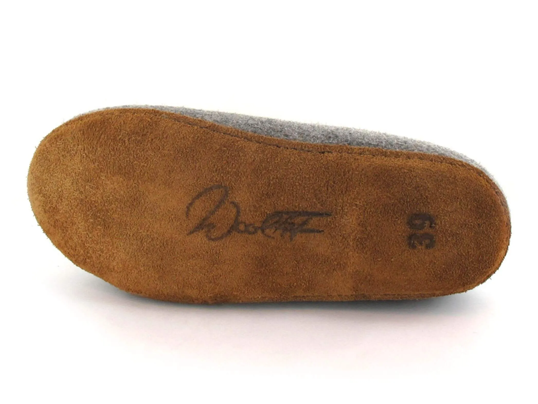 WoolFit Classic | Narrow Slippers with Insoles & Leather Sole