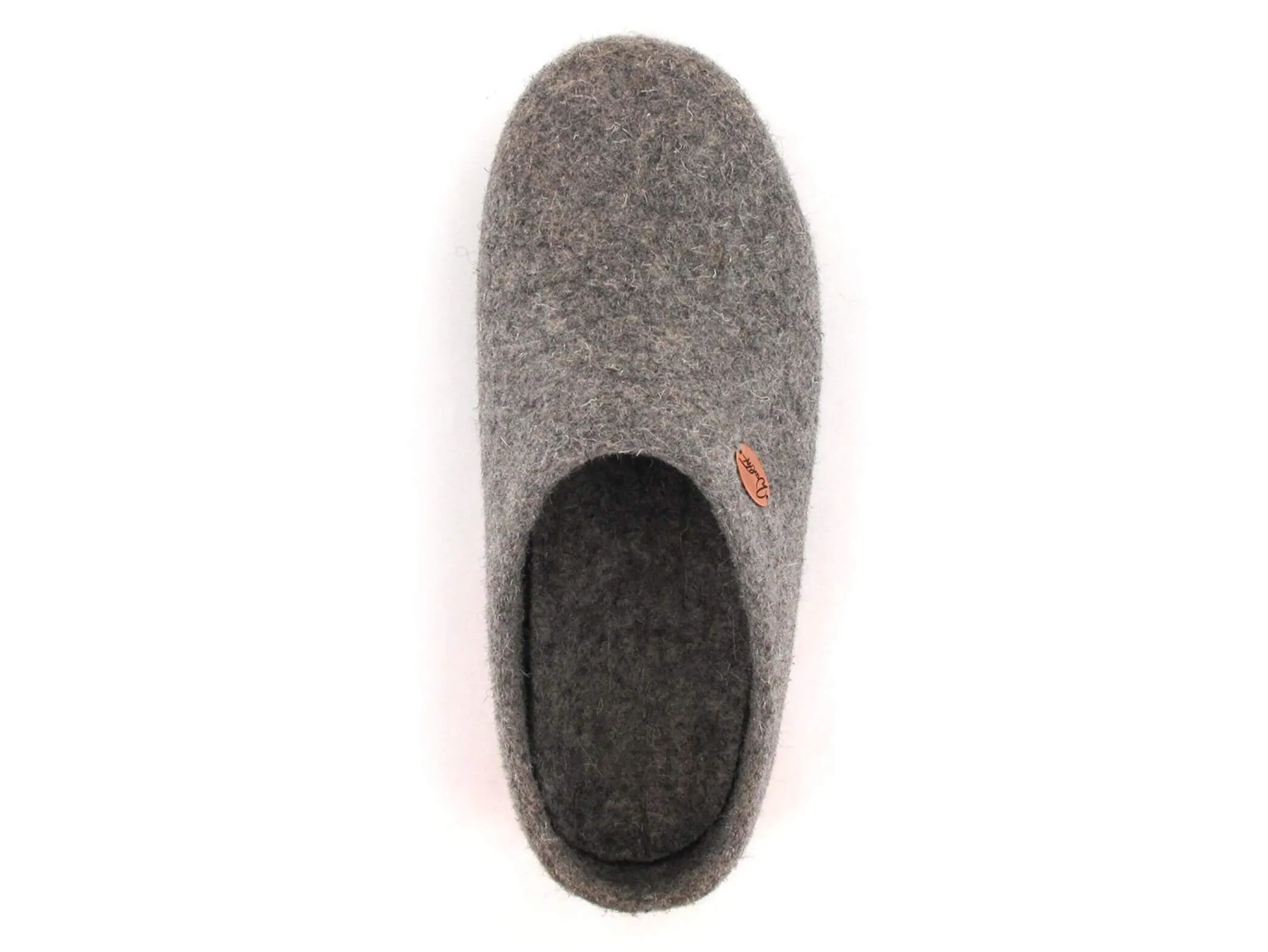 WoolFit Classic | Narrow Slippers with Insoles & Leather Sole
