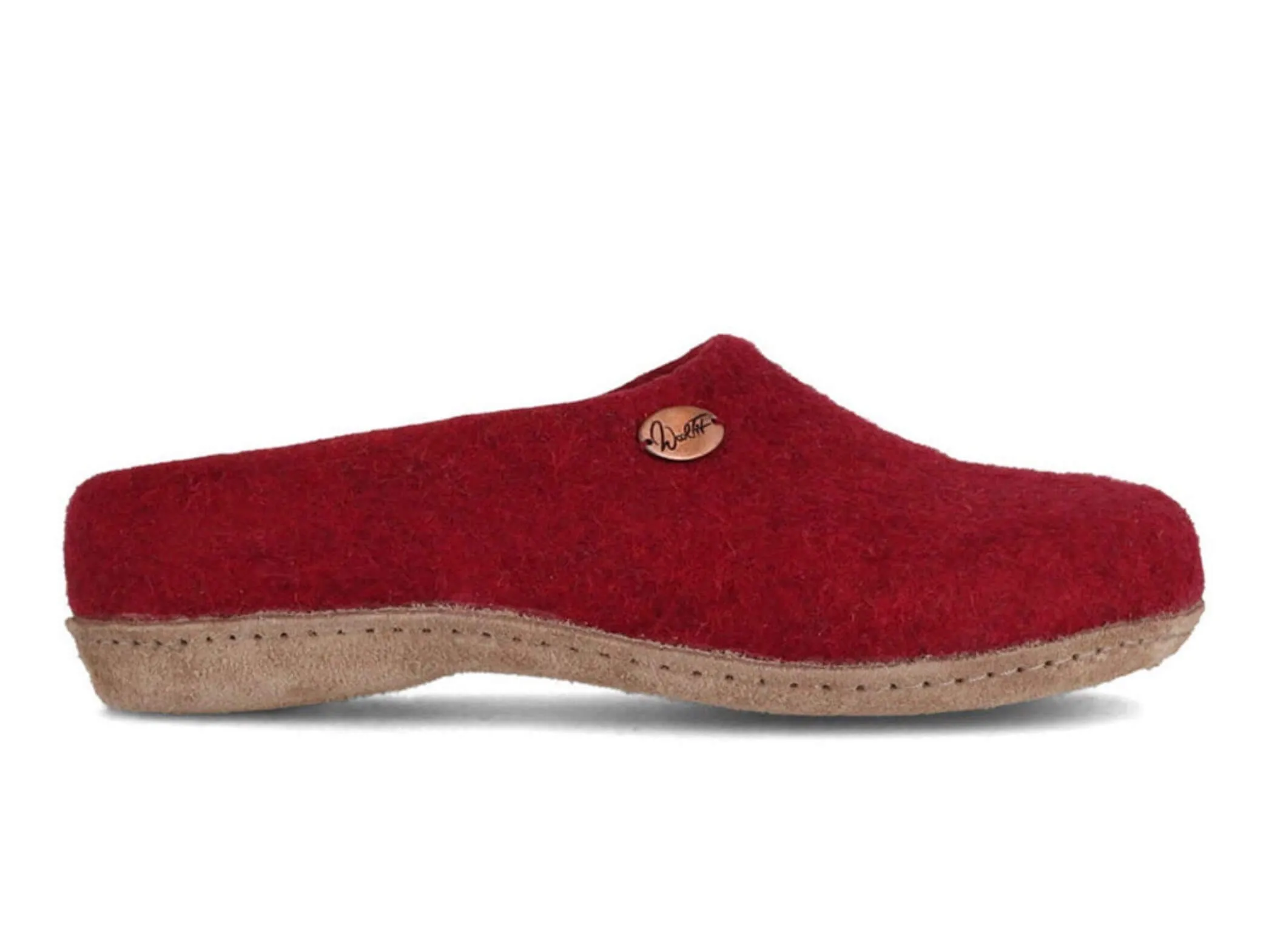 WoolFit Classic | Narrow Slippers with Insoles & Leather Sole