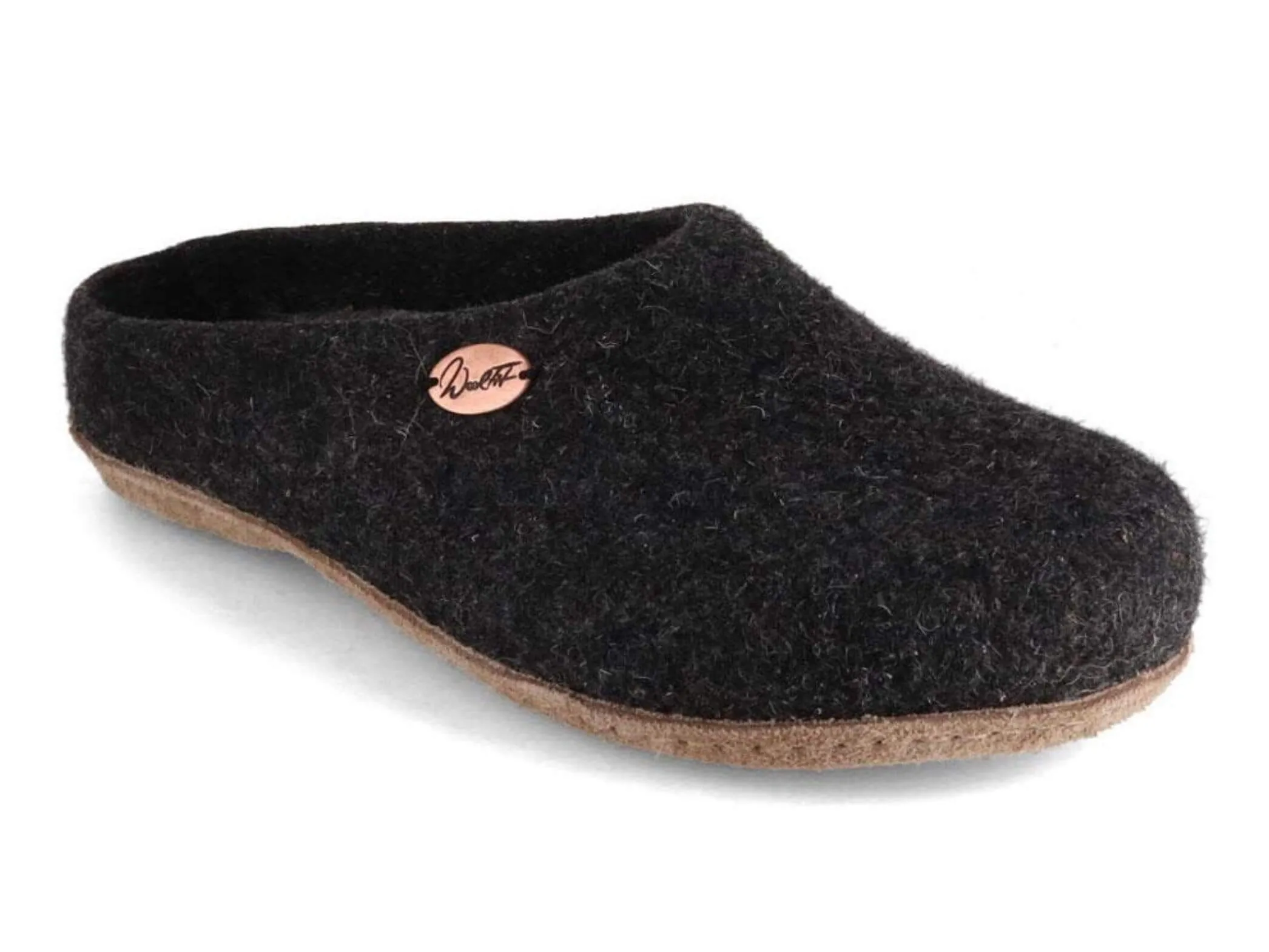 WoolFit Classic | Narrow Slippers with Insoles & Leather Sole