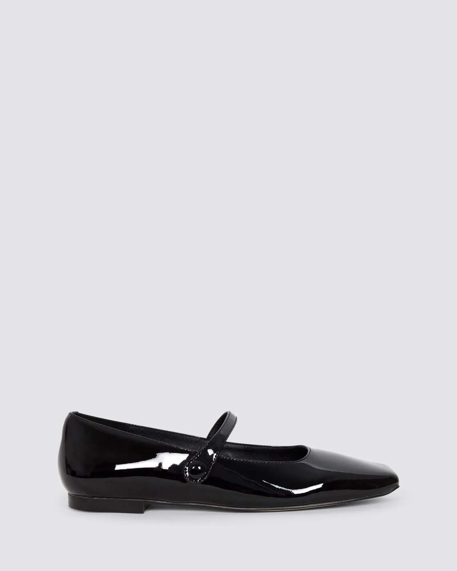 XANDRIA BALLET FLATS BLACK PATENT