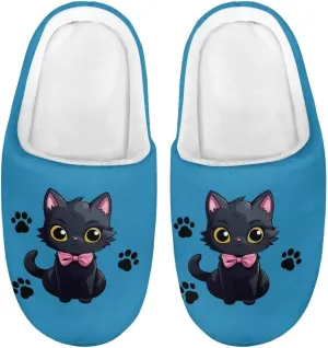 Xpyiqun Kids Slippers Fuzzy House Shoes for Girls Boys Soft Plush Home Slipper Bathroom Spa Shoe 9-14.5
