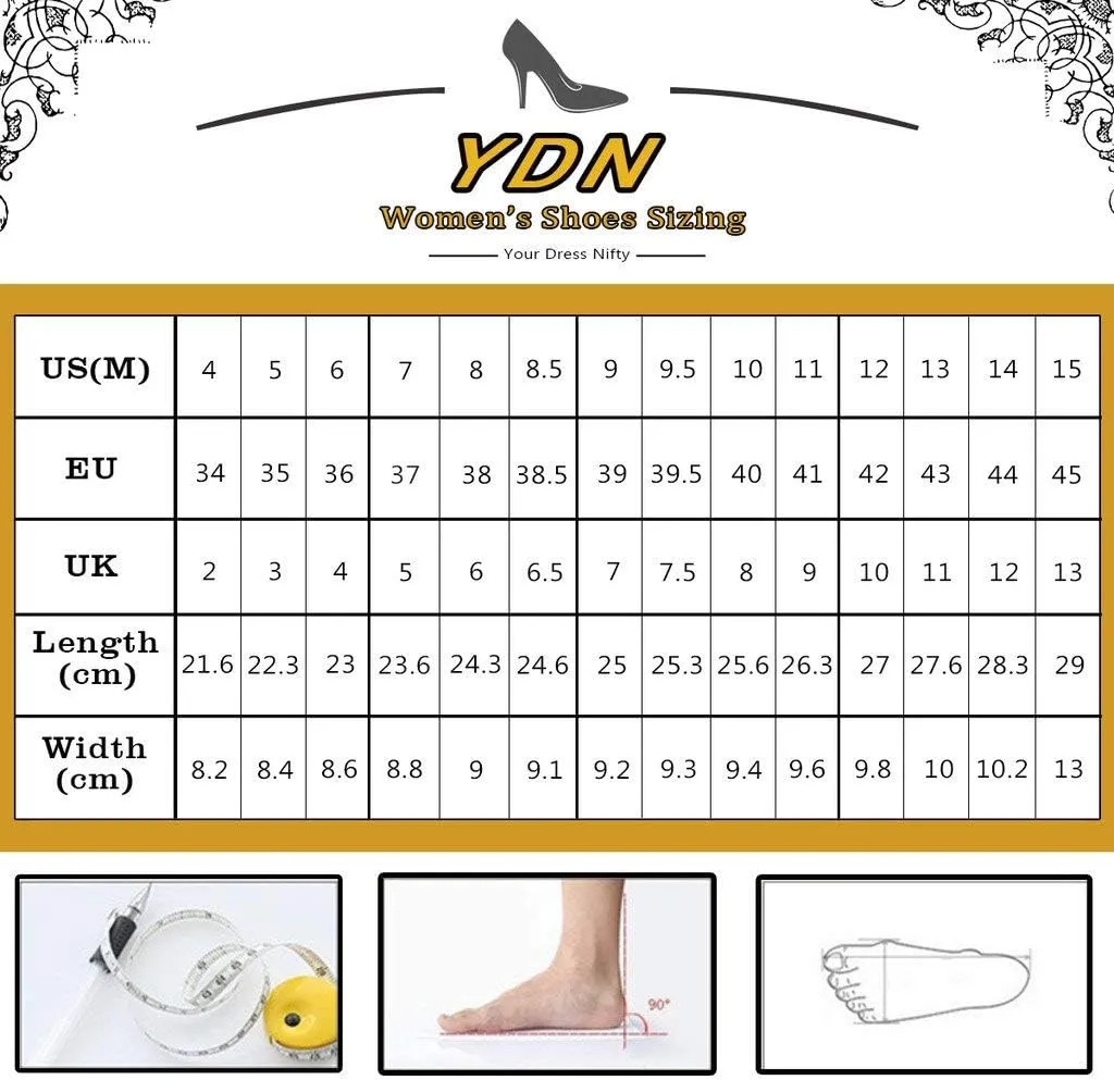 YDN Women Cross Strap Block Heeled Clog Mules Slip On Slide Sandals Summer Fashion Slipper Shoes