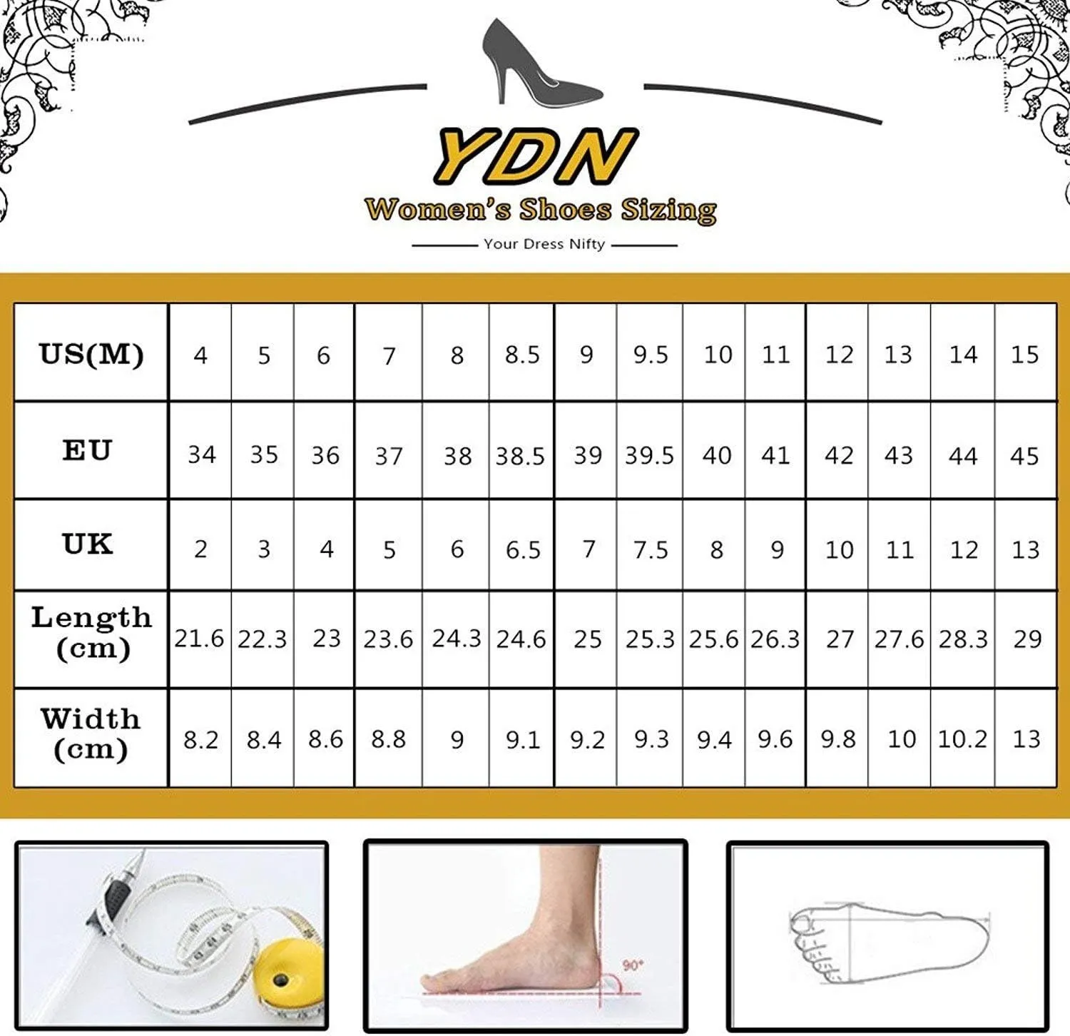 YDN Women Low Heel Mules Slip On Flats Loafers Pointy Toe Clogs Slide Slipper Shoe Size 4-15 US