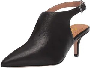 YDN Women Pointed Toe Cone High Heels Slingback Booties Ankle Strap Faux Suede Buckle Party Dress Sandal Size 4-15 US