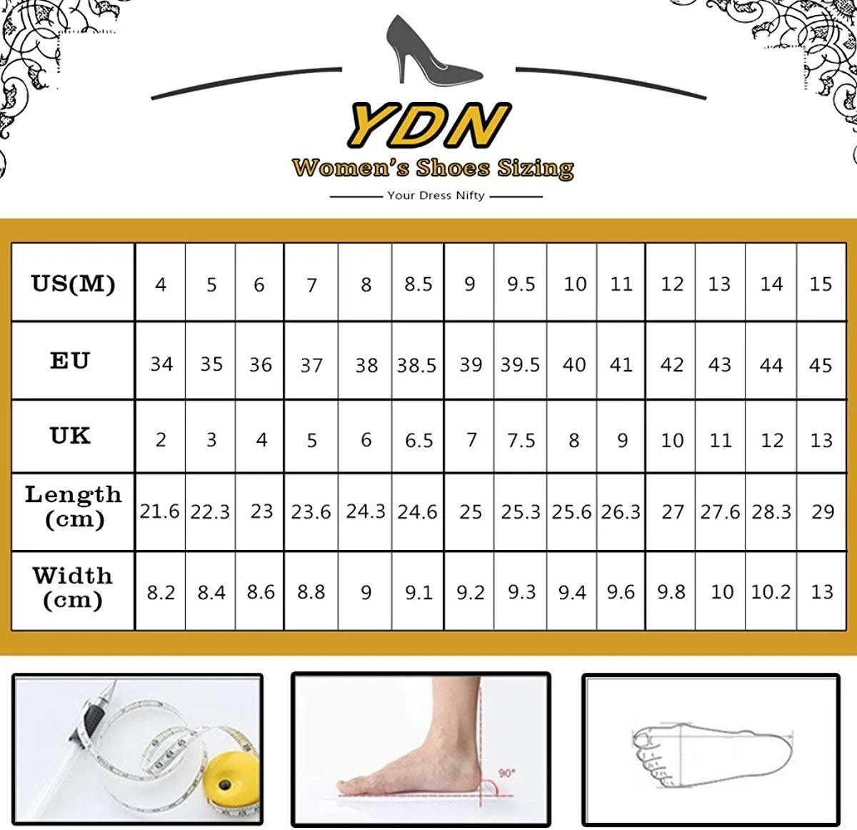 YDN Women Trendy Peep Toe Mid Heel Pumps Slip on Mules Slide Slipper Stiletto Shoes Size 4-15 US