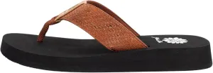 Yellow Box Women's Frinna Flip Flop Sandal, Platform Height 0.75 inch, Heel 1 inch, Cute & Comfortable