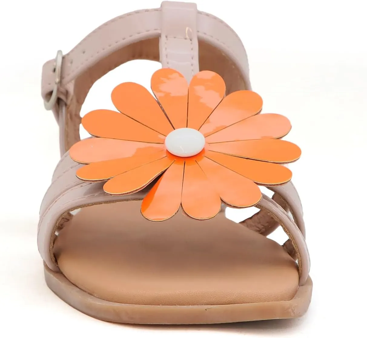 YOKI PAMELA-40Y Girls Sandals with Elegant Flower Detail, Girls Summer Sandals